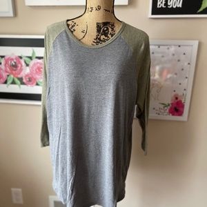 Green and Gray 2XL Lularoe Randy